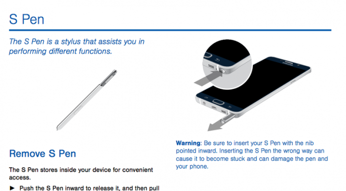 ซัมซุงออกแถลงการณ์ Galaxy Note 5 กับ S Pen กลับหัวฉบับที่ 1: จงทำตามคู่มือฯ