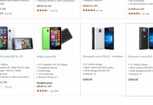 ไมโครซอฟท์ ทำข้อมูล Lumia 950 และ 950 XL หลุดโชว์บนหน้า Microsoft Store
