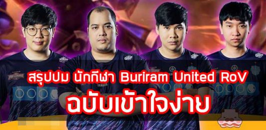 สรุปปม นักกีฬา Buriram United RoV