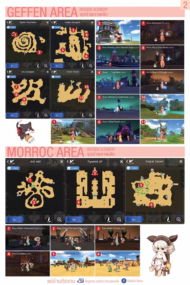 จุดถ่ายภาพลับในเกม rom