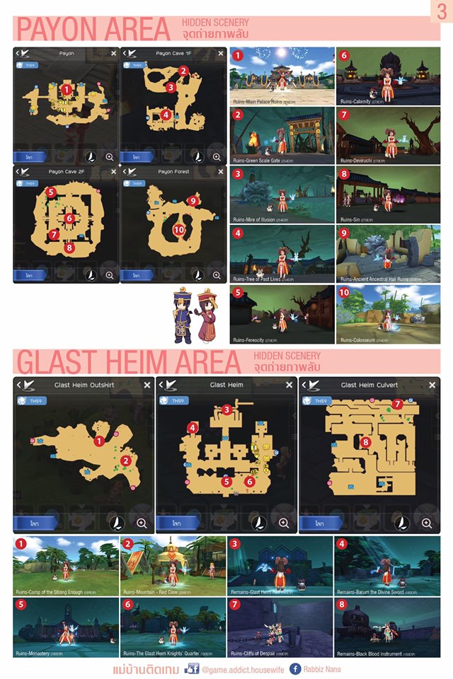จุดถ่ายภาพลับในเกม rom
