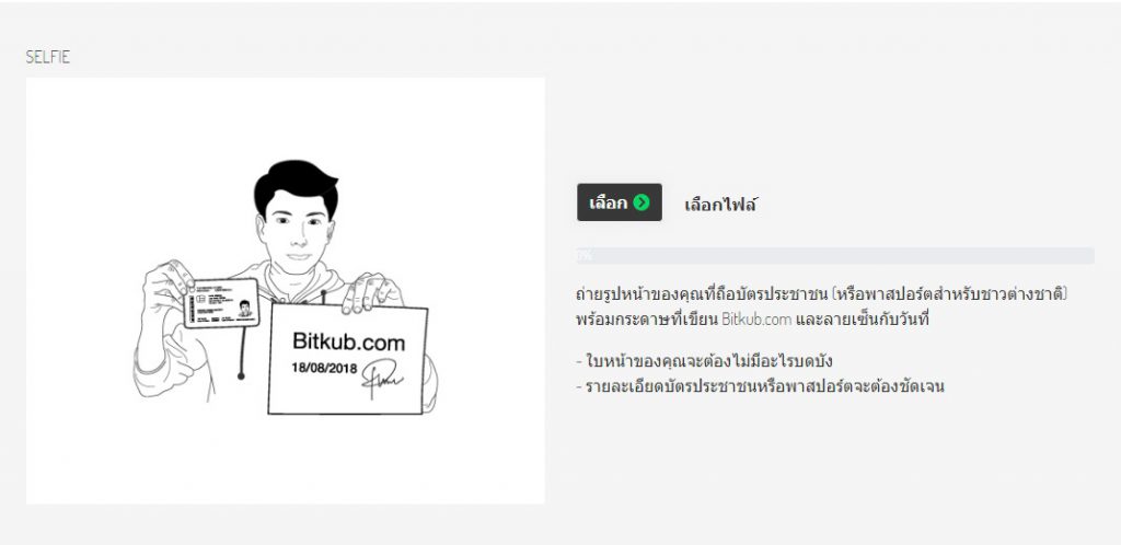 วิธีการยืนยันตัวตน กับเว็บไซต์ Bitkub -4