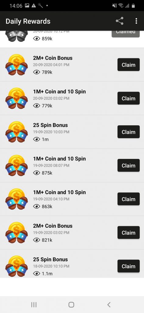 วิธีหาสปินเพิ่ม Coin Master