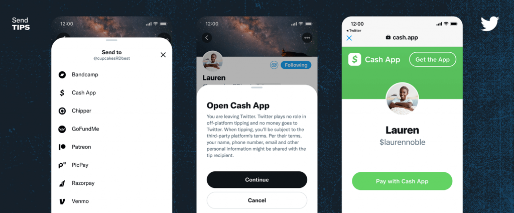 ทวิตเตอร์ เปิดให้บริการฟีเจอร์การให้ทิป ด้วย Bitcoin ได้แล้ว