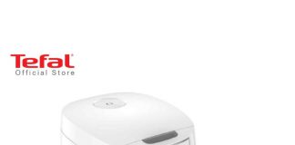 Tefal หม้อหุงข้าวไฟฟ้า กำลังไฟ 750 วัตต์ ความจุ 1.8 ลิตร รุ่น RK732166 -White