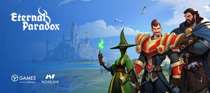 Eternal Paradox และ Champions Arena จาก Gala Games
