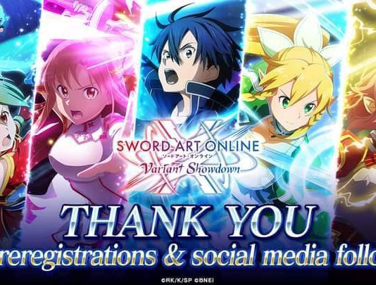 Sword Art Online Variant Showdown