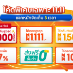 โค้ดส่วนลด shopee 11-11