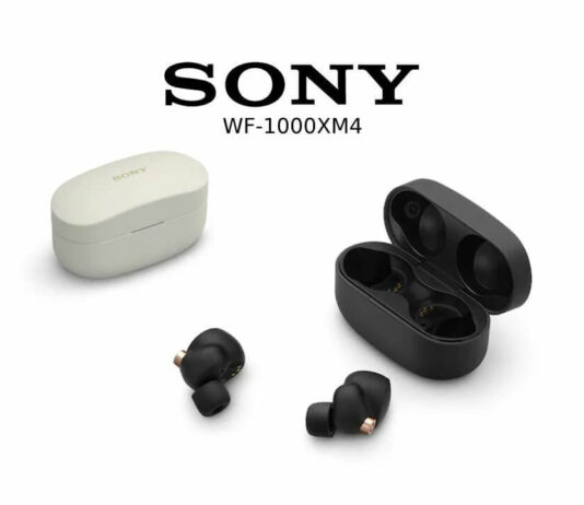 WF-1000XM4 หูฟังตัดเสียงรบกวนไร้สาย