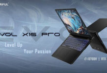 เปิดตัวแล็ปท็อปสำหรับเล่นเกม EVOL X16 PRO Gaming