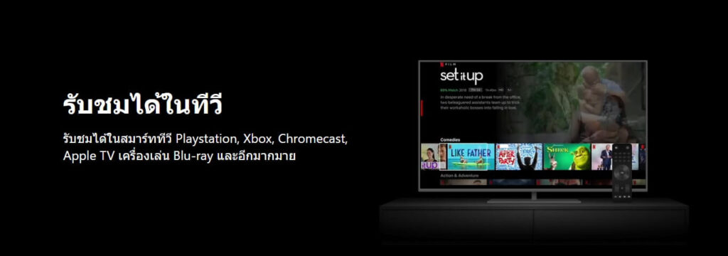 Netflix ดูผ่านอะไรได้บ้าง