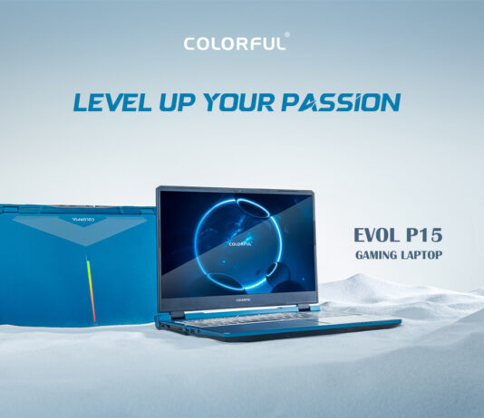 COLORFUL Technology เปิดตัวโน๊ตบุ๊ค EVOL P15 Gaming