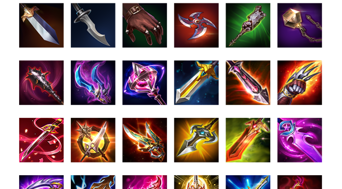 รวมรูปไอเท็ม ROV – Garena RoV Thailand อัพเดทปี 2023