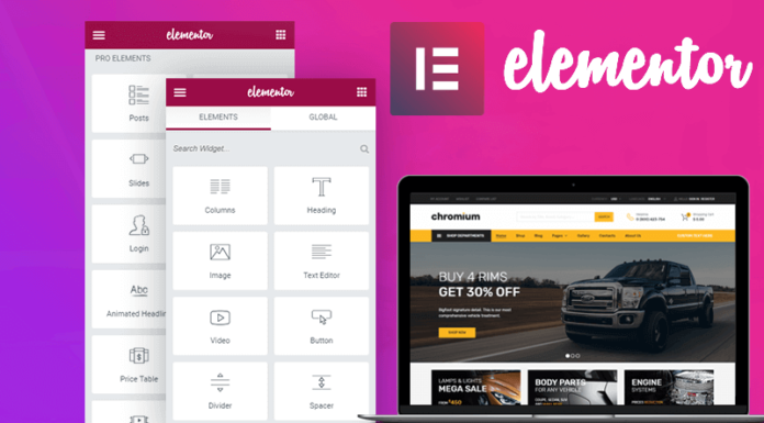 Elementor Website Builder ปลั๊กอินจัดหน้า WordPress ที่ดีที่สุด 2024