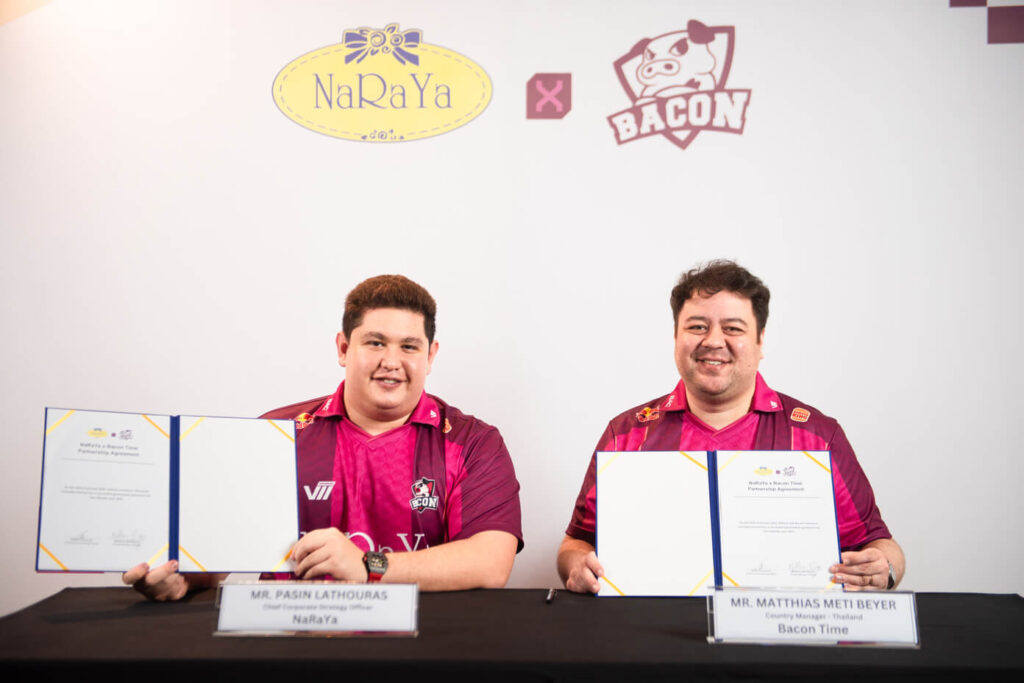NaRaYa จับมือ Bacon Time