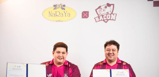 NaRaYa จับมือ Bacon Time ร่วมกันสร้างปรากฏการณ์ใหม่ของวงการไลฟ์สไตล์แฟชั่นไทยและ Esports NaRaYa จับมือ Bacon Time