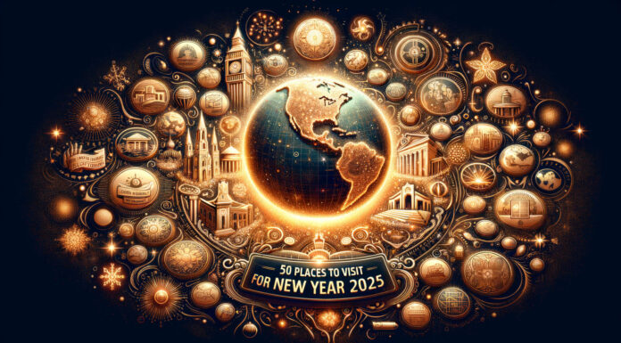 50 places to visit for New Year 2025
