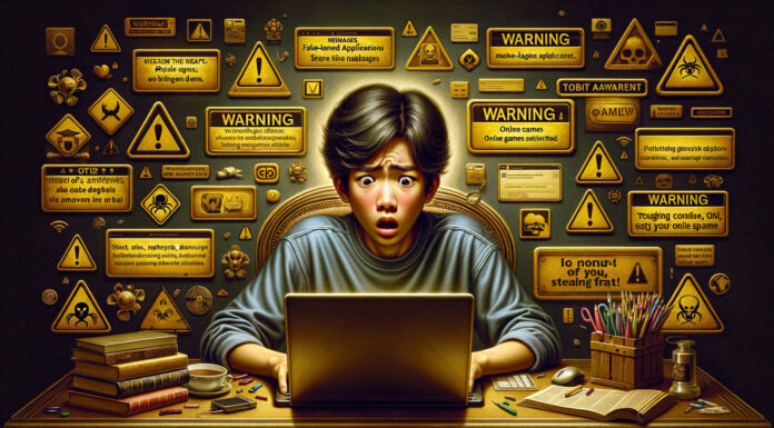 Collection of online scams