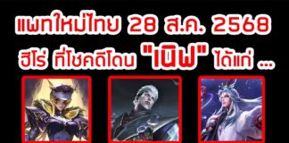 RoV 28 สิงหาคม Buff Nerf