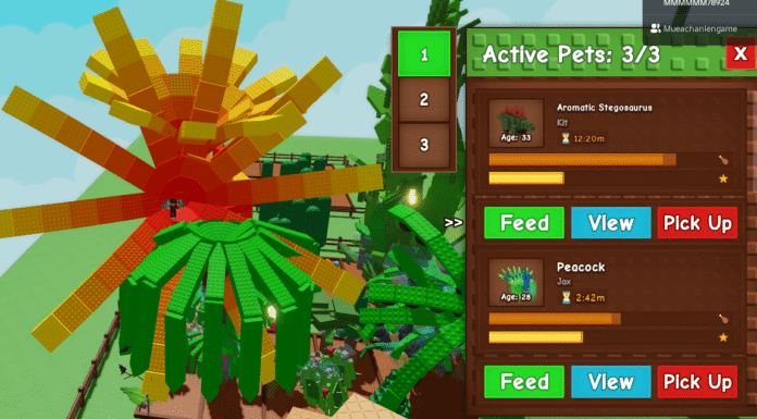 Grow a Garden วิธีเพิ่มเลเวลสัตว์เลี้ยงให้ไวทันใจสายฟาร์ม Roblox grow-a-garden-pets