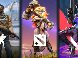 CS2 Valorant Dota 2 LoL