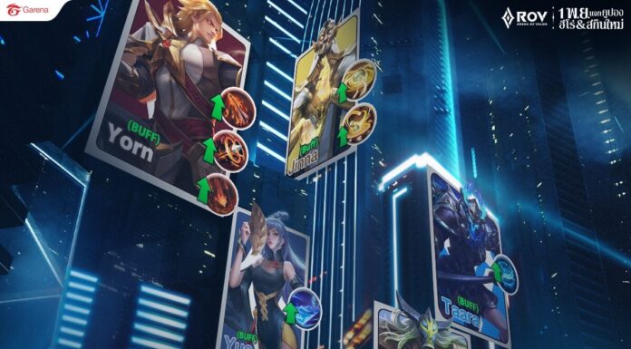 ROV เนิฟ / บัฟ ฮีโร่ 30 ตุลาคม 2568