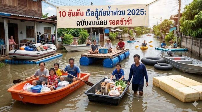 10 อันดับ เรือสู้ภัยน้ำท่วม 2025 งบประหยัด ทนทาน และใช้งานได้จริง 10-best-budget-flood-boats-2025
