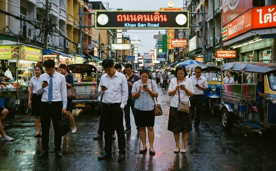 มือถือครองตลาดได้อย่างไร