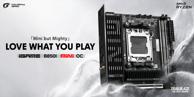 COLORFUL เปิดตัวเมนบอร์ด iGame B850I MINI OC V14